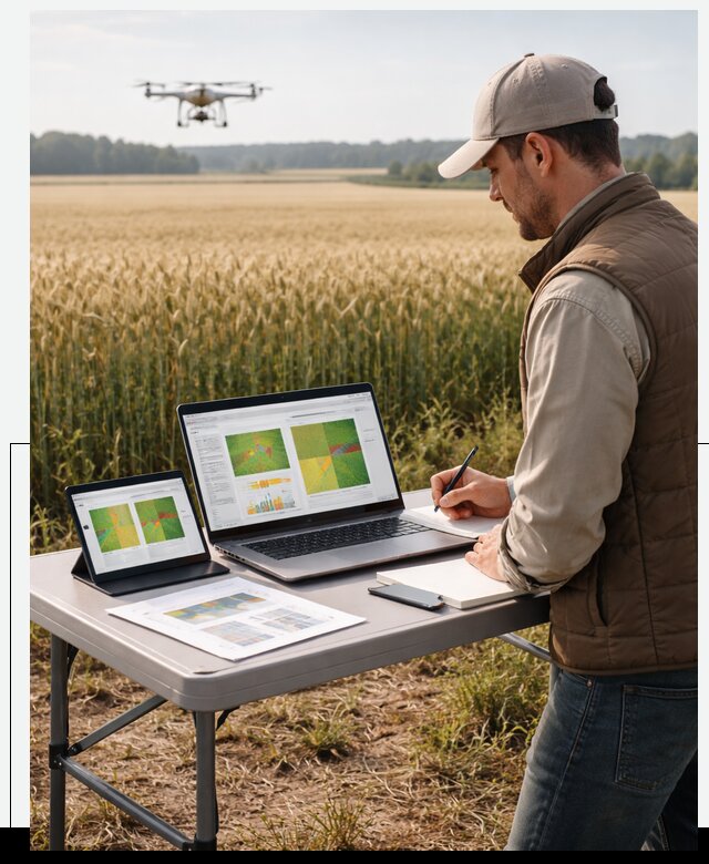 Система AI прогнозирования урожайности для точных агрономий в Ефремах