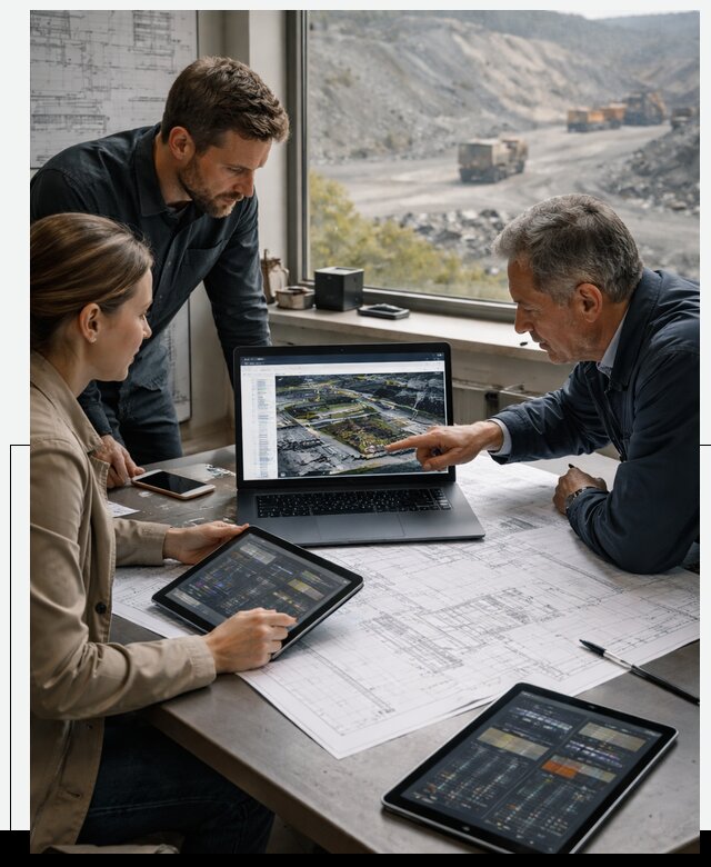 Разработка и внедрение систем для горнодобычи в Ефремах