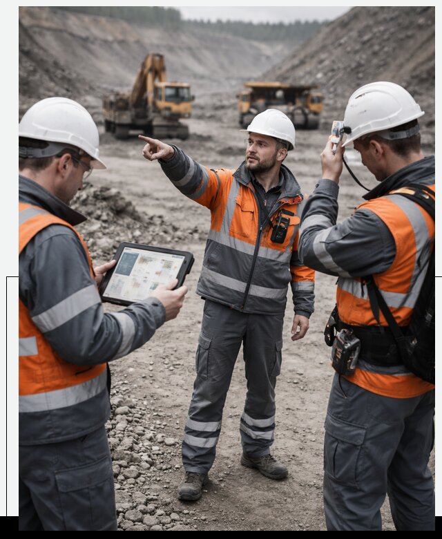 Система контроля персонала для горнодобывающей отрасли в Ефремах