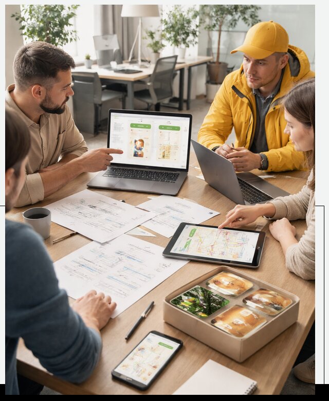 Разработка агрегатора доставки еды в Ефремах от 15368 р., АвикейФрм